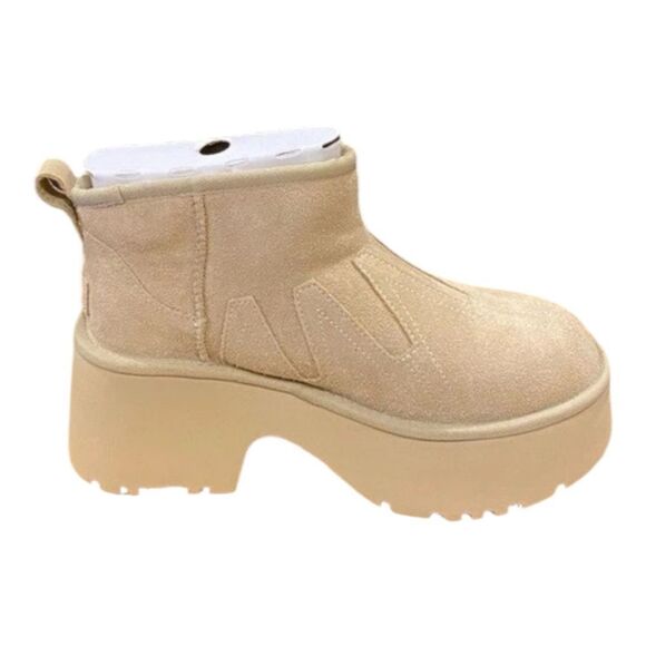 UGG Women's Ultra Mini New Heights Sunwave Ankle Boots Bootie Shoes size 8 NWOT - Picture 7 of 9